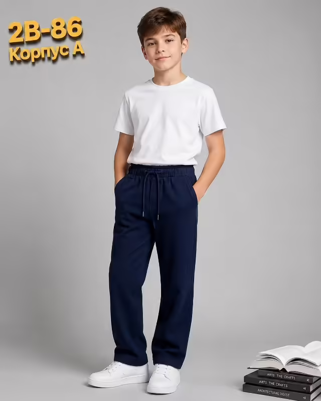 Детские брюки на флисе. фото 3