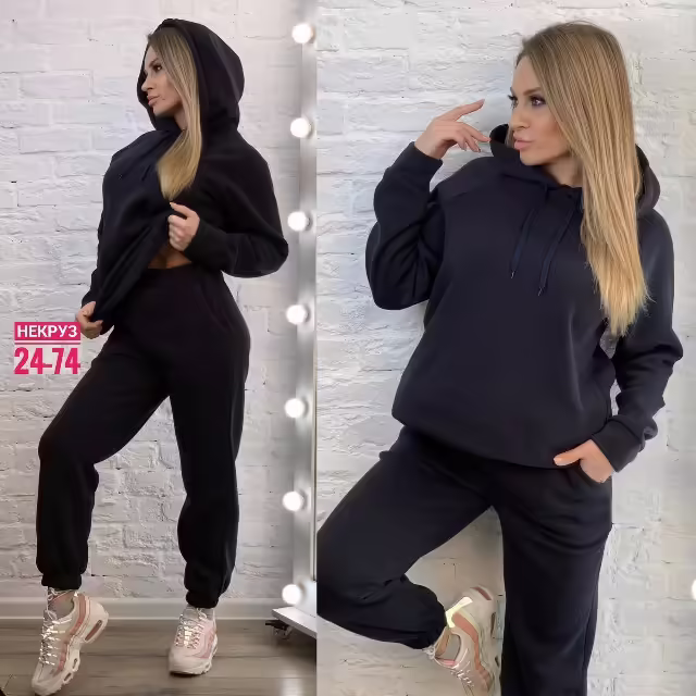 Женские костюмы двойки на флисе. фото 3