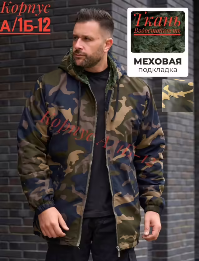 Мужские куртки с мехом
