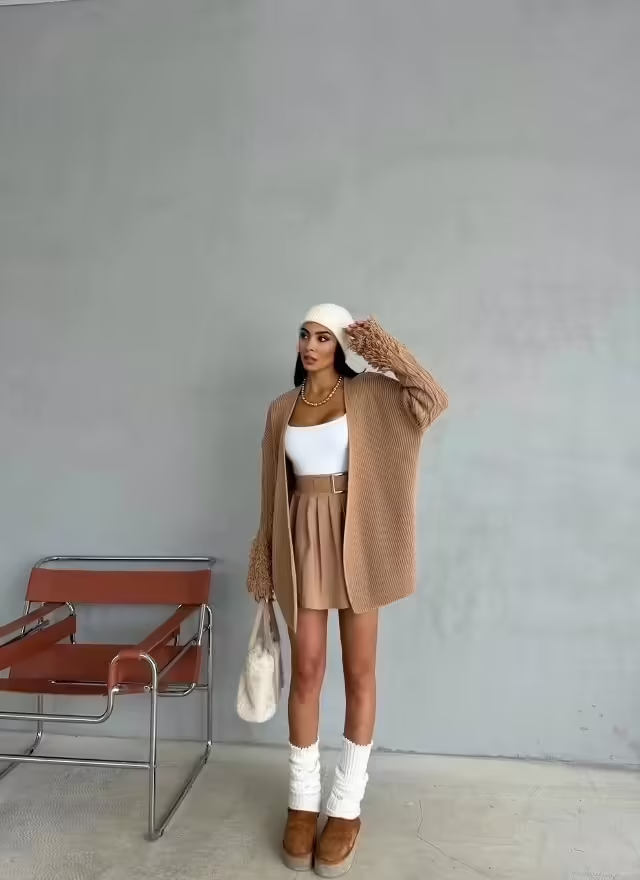 Нежные уютные пушистые вязаные мягкие женские кардиганы. фото 3