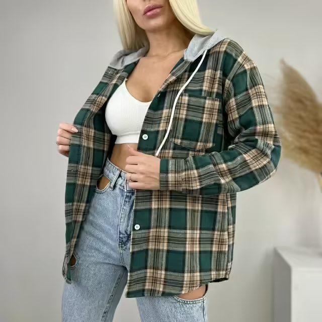 Хлопковые женские рубашки