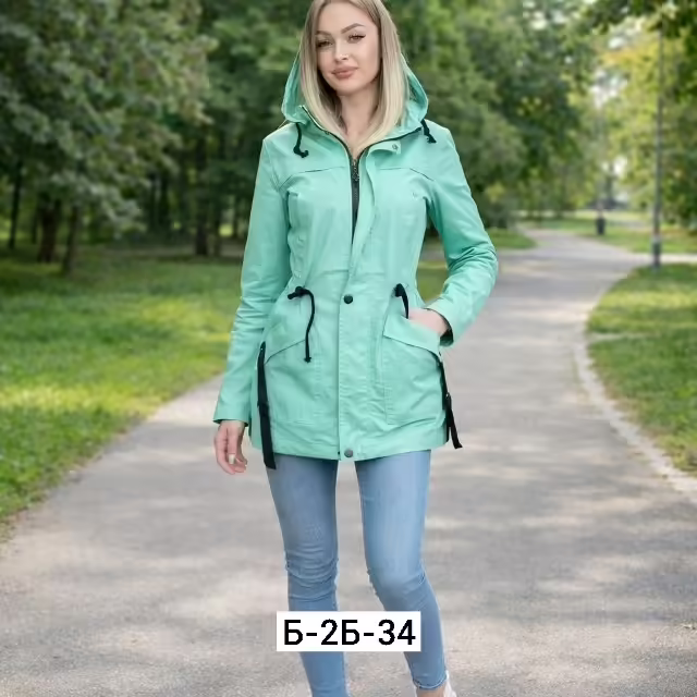 Хлопковые женские ветровки
