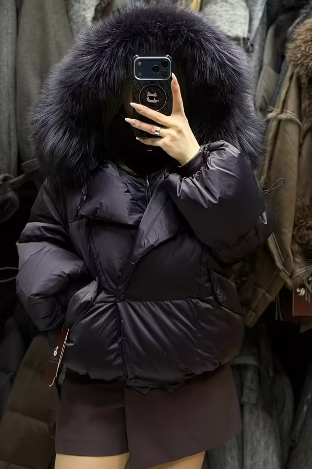 Люксовые женские пуховики