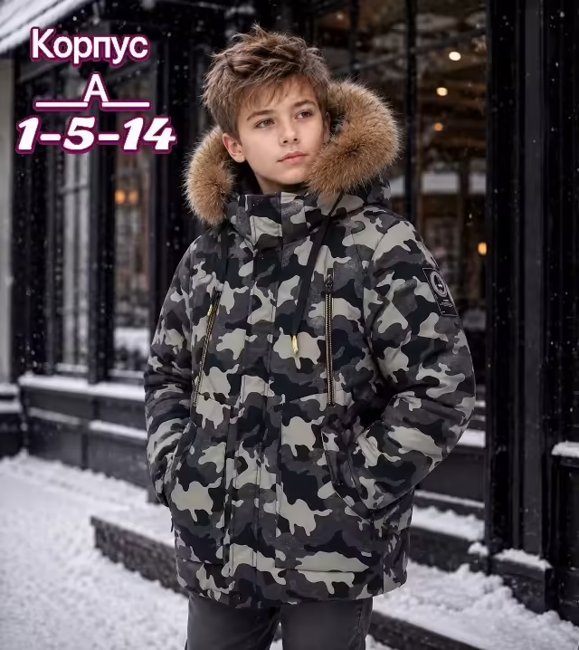 Зимние детские куртки