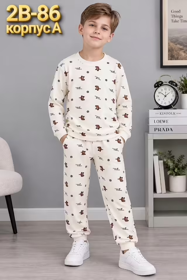 Детские пижамы на флисе