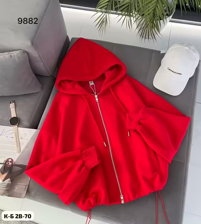 Стильные женские худи с мехом