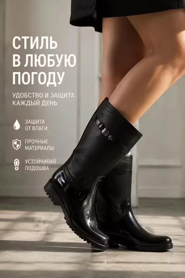 Осенние женские сапоги 2026