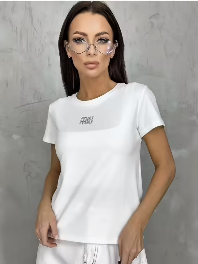 Хлопковые женские футболки