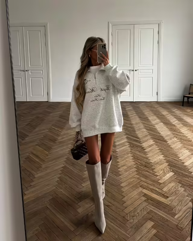 Топовые женские свитшоты
