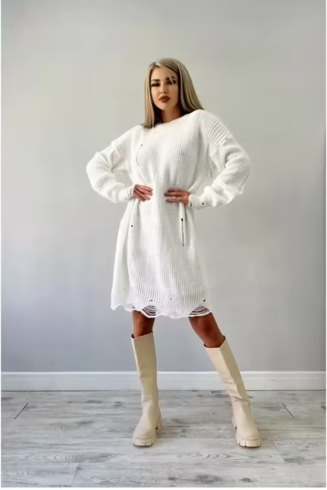 Вязаные женские платья