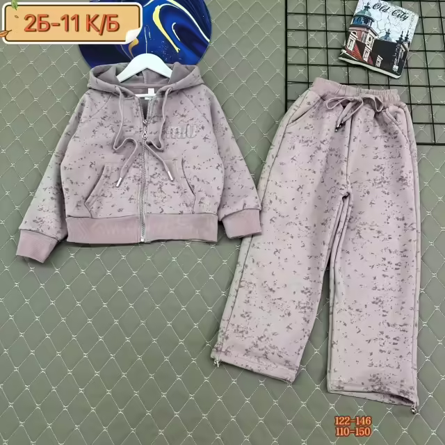 Хлопковые спортивные детские костюмы