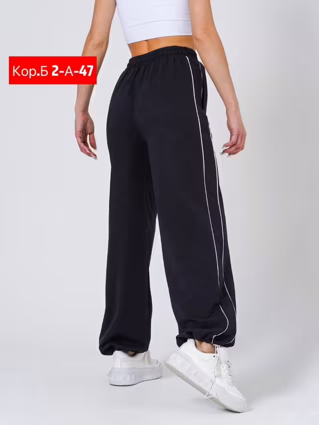 Трикотажные женские брюки. фото 2