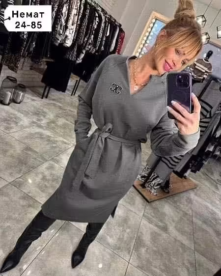 Женские платья на флисе