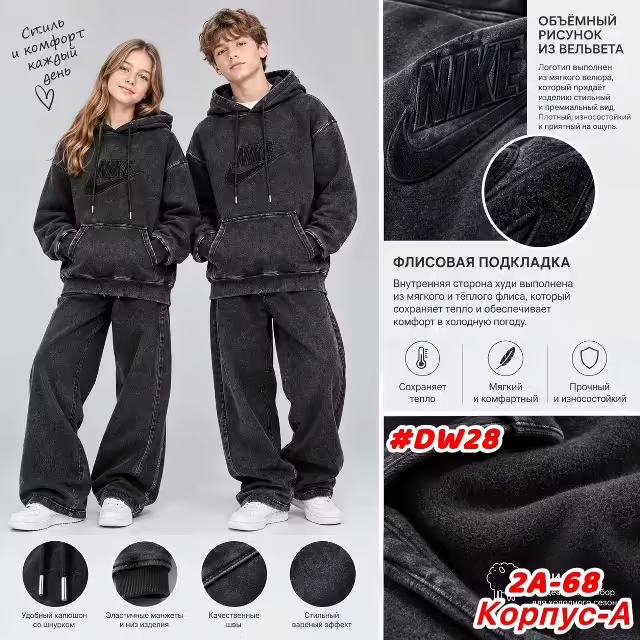 Детские кофты с начёсом