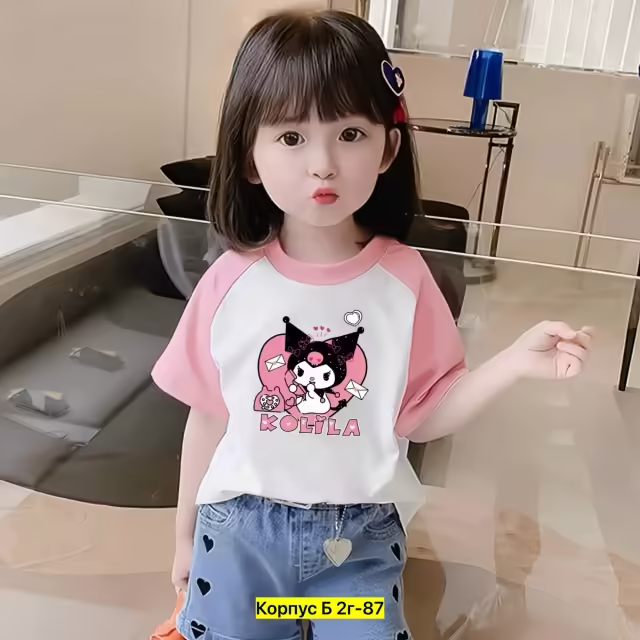 Хлопковые детские футболки