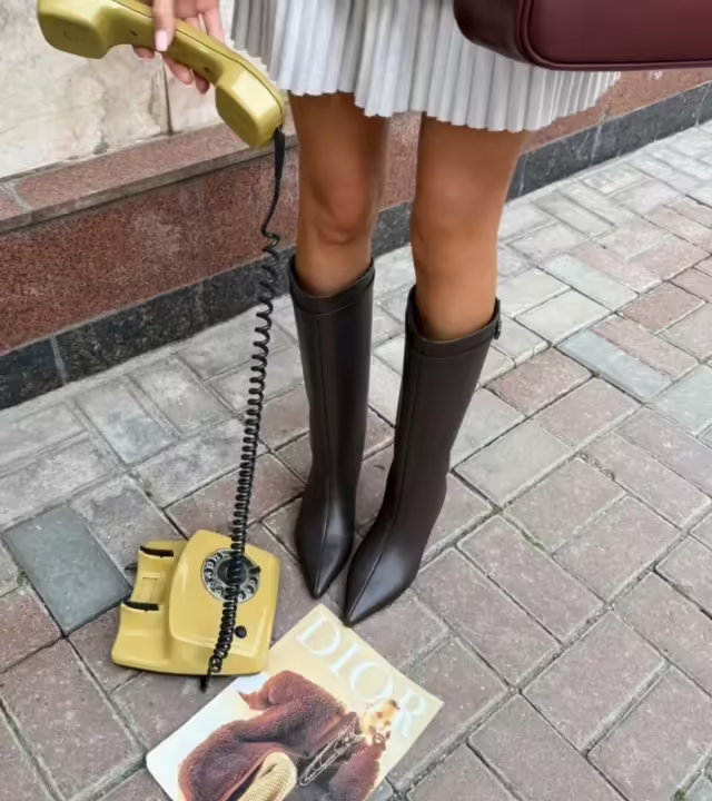 Люксовые женские сапоги