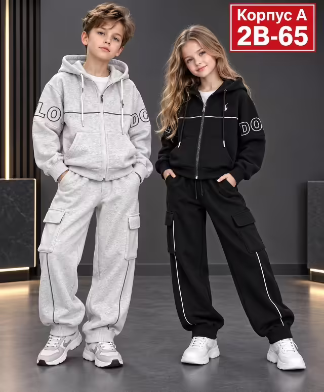 Детские костюмы с начёсом