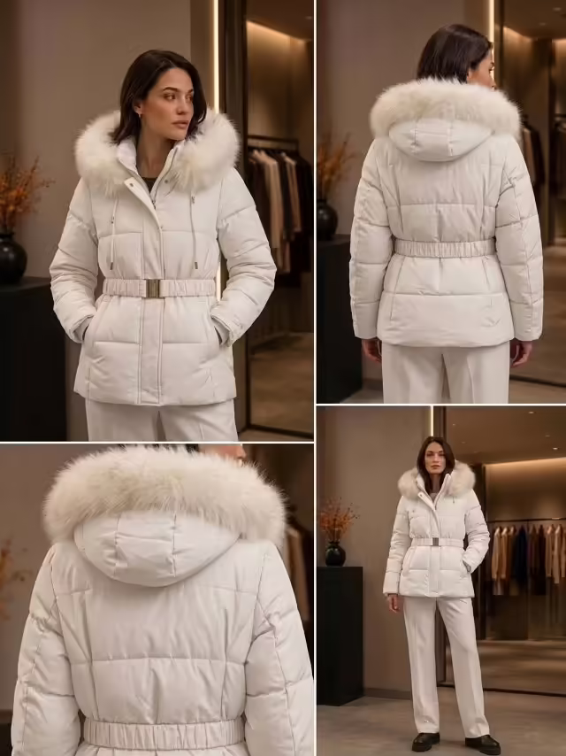 Женские куртки с мехом