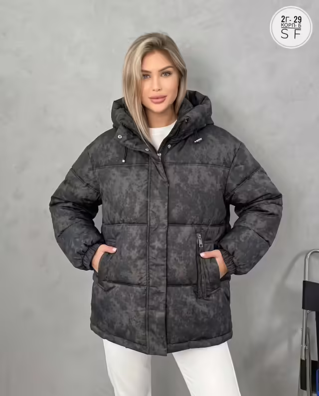 Зимние женские куртки батал