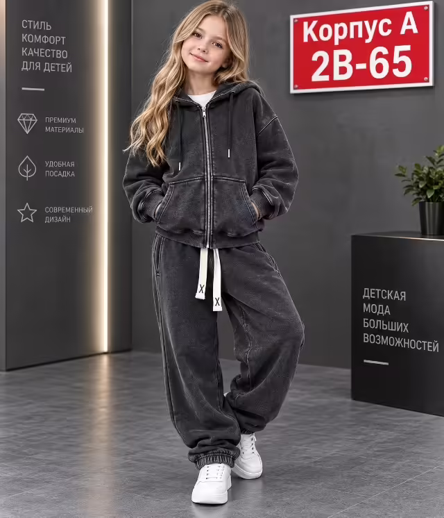 Детские костюмы с начёсом