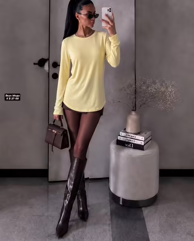 Трендовые женские лонгсливы. фото 3
