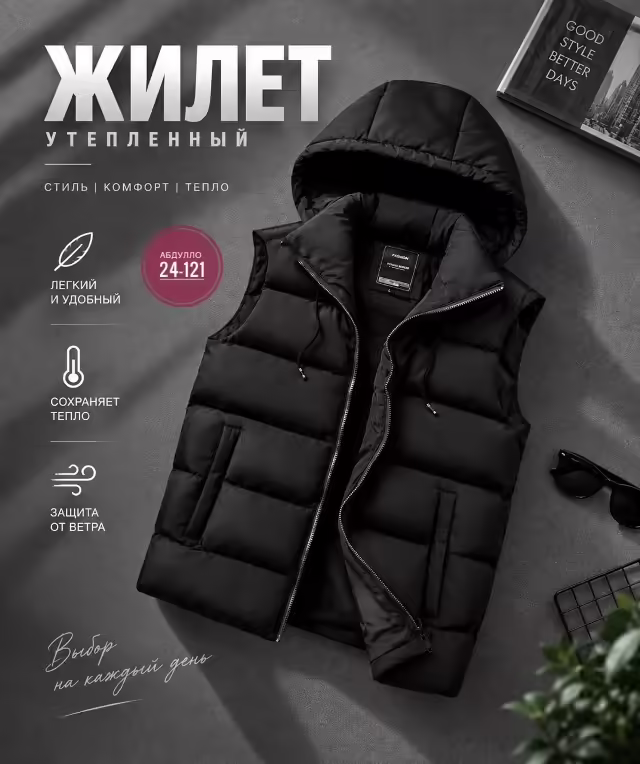 Мужские жилетки