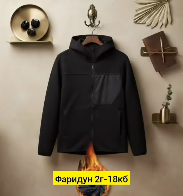 Мужские ветровки на флисе
