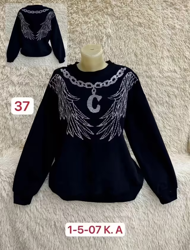 Хлопковые женские толстовки