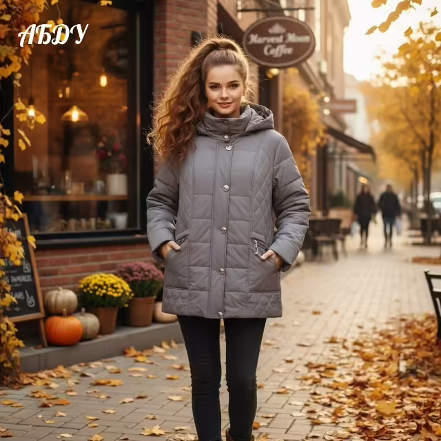 Утеплённые женские куртки