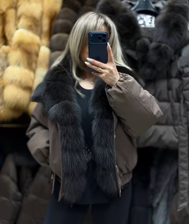 Люксовые женские бомберы