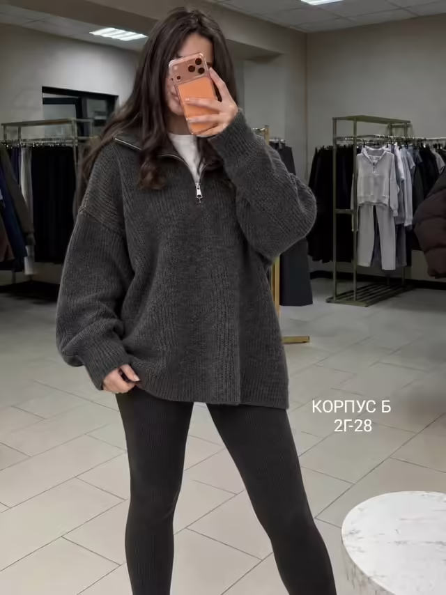 Вязаные женские свитера