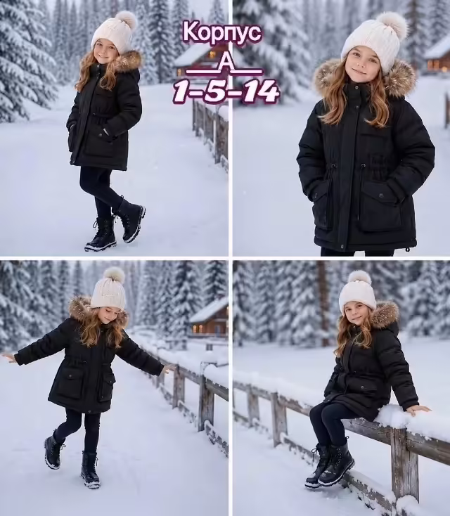 Зимние детские куртки