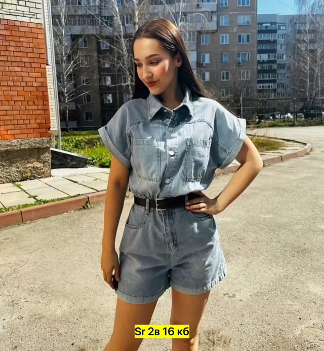 Хлопковые женские комбинезоны. фото 2