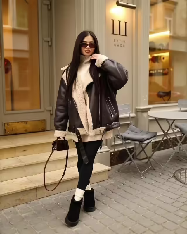 Женские дублёнки