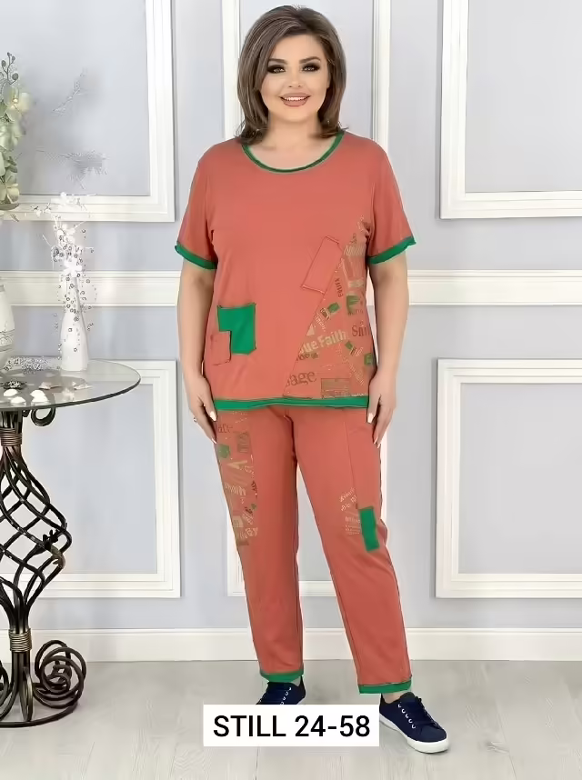 Хлопковые женские костюмы