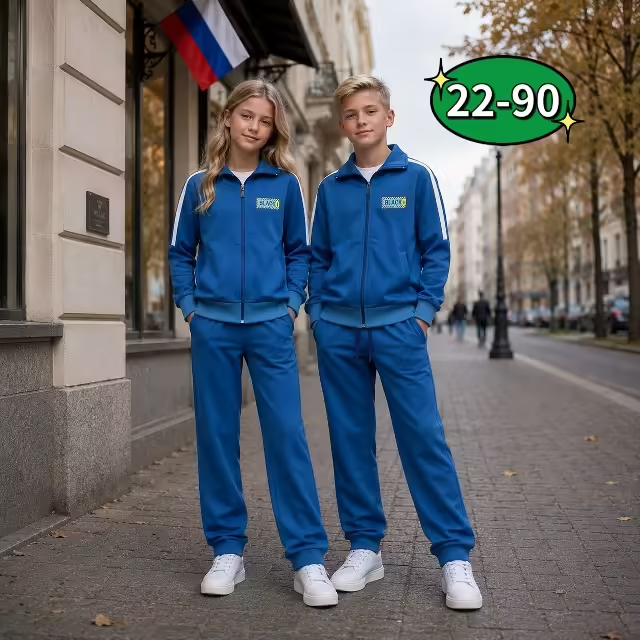 Хлопковые детские костюмы. фото 2