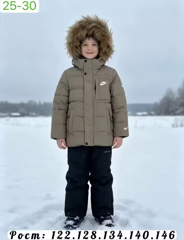 Зимние детские костюмы 2026