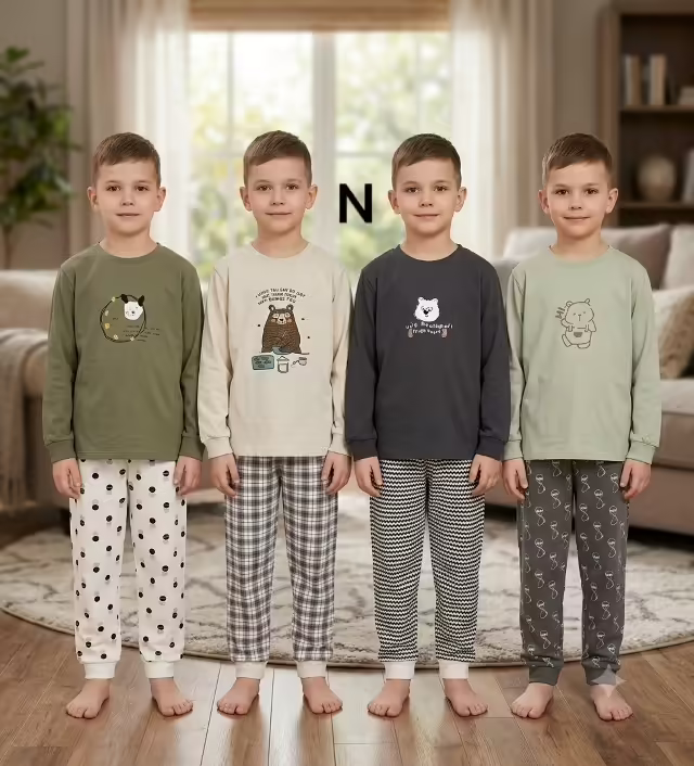 Детские пижамы без начёса