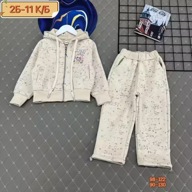 Хлопковые спортивные детские костюмы