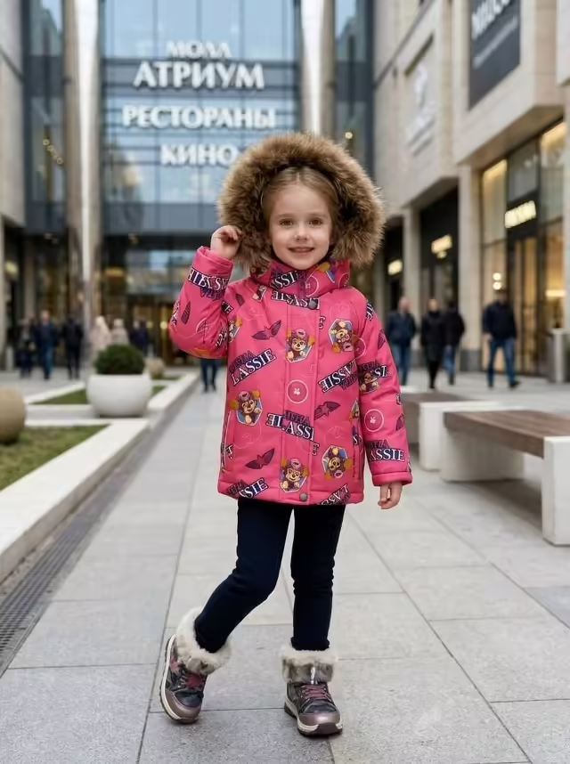 Зимние детские куртки