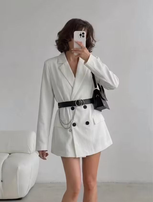Кружевные эффектные женские пиджаки