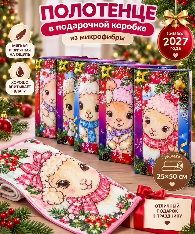 Подарочные наборы из микрофибры. фото 3