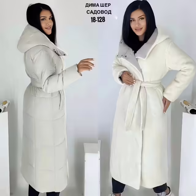 Двусторонние тёплые зимние женские куртки. фото 3