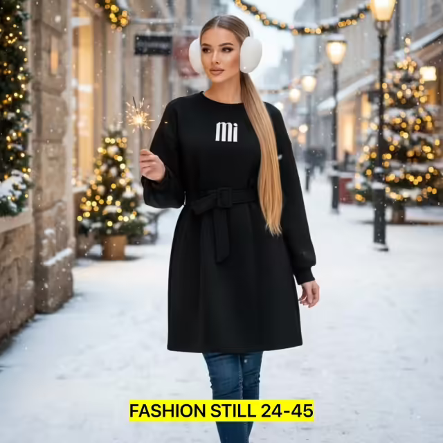 Женские туники на флисе