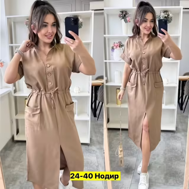 Льняные женские платья