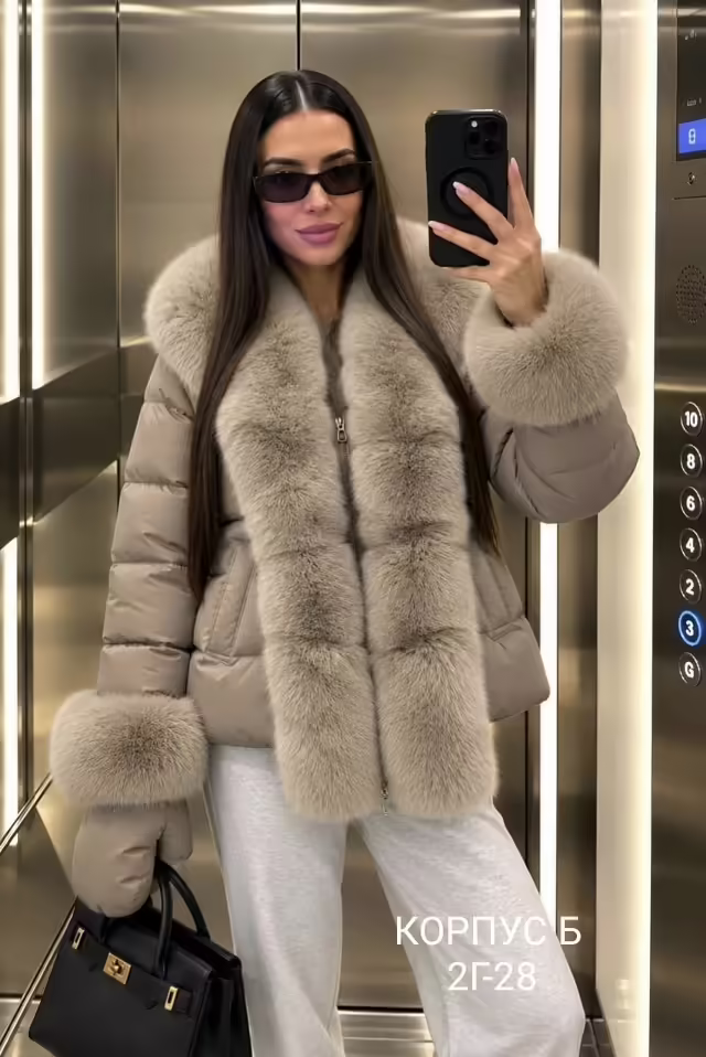 Роскошные зимние женские куртки