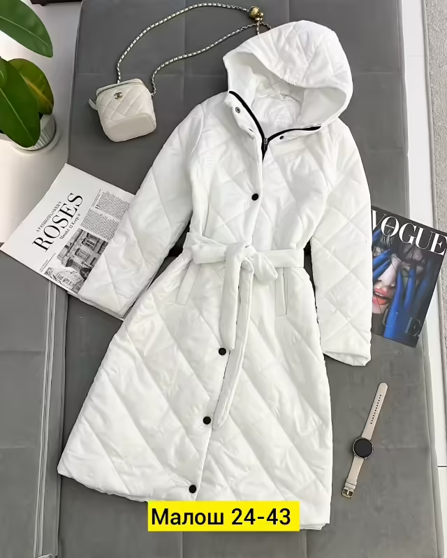 Женские куртки на замке с поясом