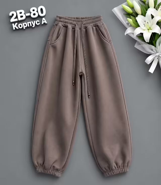 Хлопковые детские брюки. фото 2