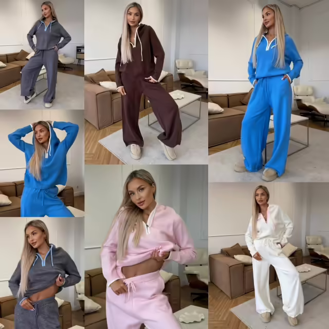 Вязаные женские костюмы