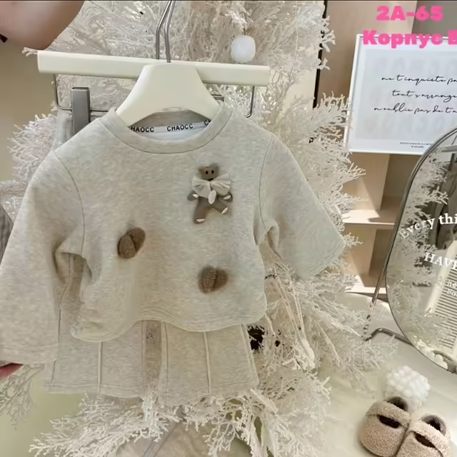 Тёплые детские костюмы на флисе. фото 2